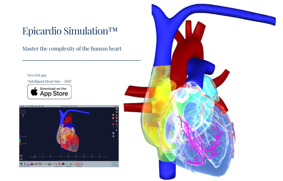 Epicardio 心脏模拟器应用程序彻底改变了心脏教育 | HealthySimulation.com