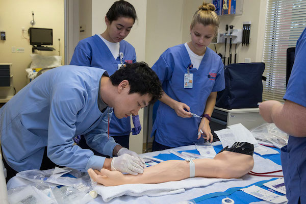 Simulations with actors prepare nurses for the demands of their profession