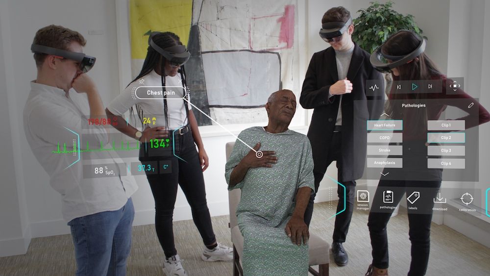 Training With Standardized Patients in The Age of COVID: Remote Holographic Technology