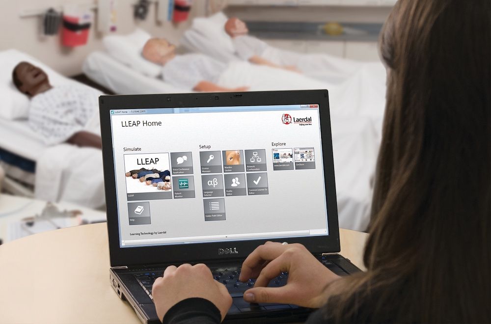 Creating Online Simulation Using Laerdal’s LLEAP and Zoom