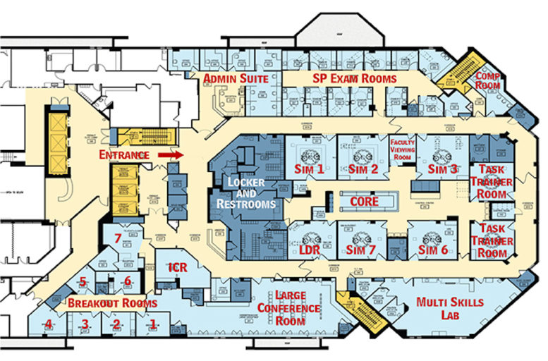 Healthcare Simulation Center Floor Plan Insights & Resources ...