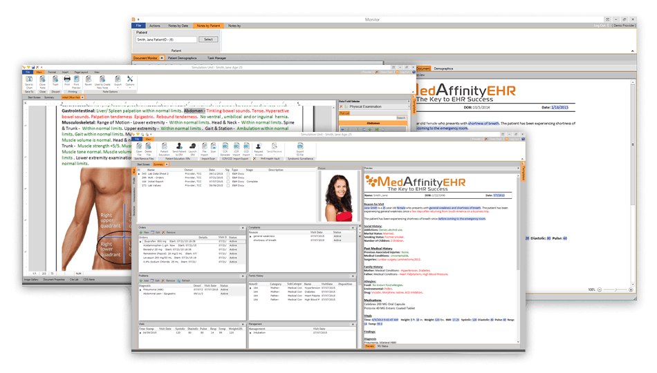 Online EHR Training for Clinical Education with MedAffinity EHR