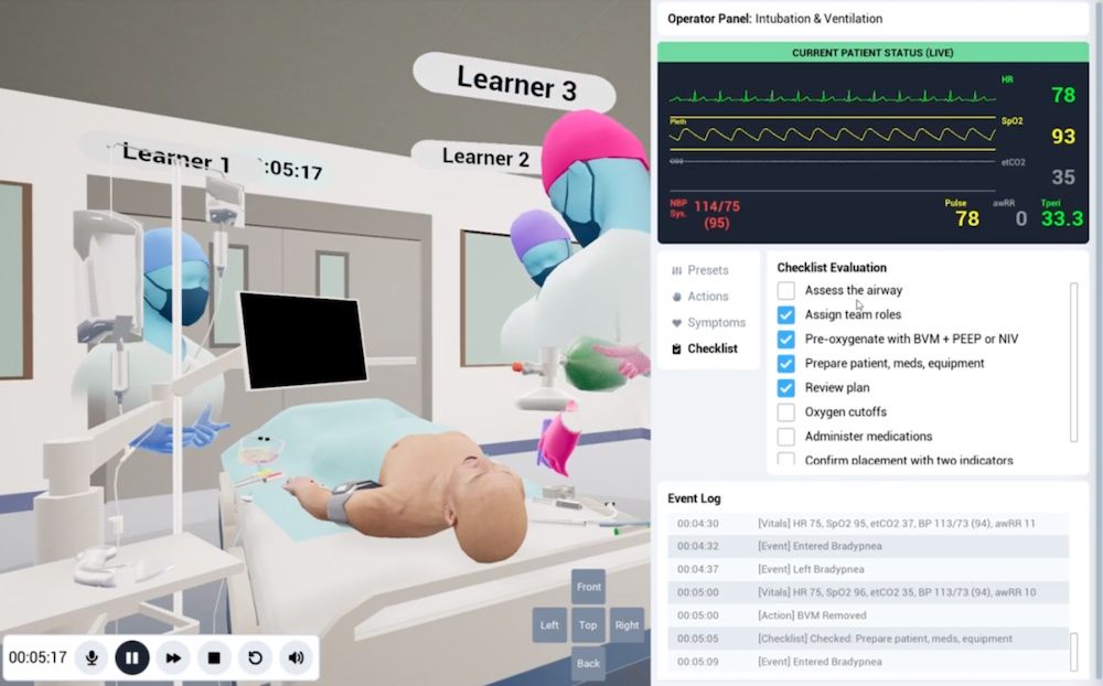 Demonstrating Clinical Knowledge Improvement with VR-Based Training Using InvolveXR