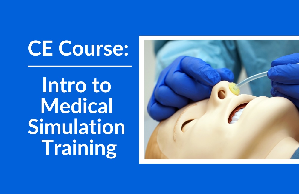 Medical Simulation Training CE Course