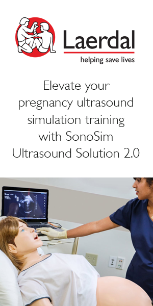 SonoSim Ultrasound Training on Manikins from Laerdal Medical