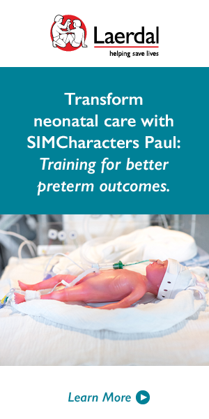 SIMCharacter's Paul Preterm Infant Simulator Available from Laerdal