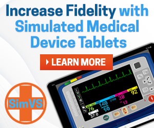 Increase Fidelity with Simulated Medical Device Tablets