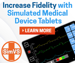 Increase Fidelity with Simulated Medical Device Tablets