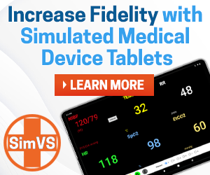 Increase Fidelity with Simulated Medical Device Tablets