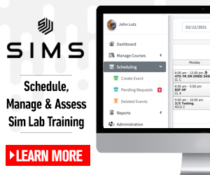 Schedule, Manage & Assess Sim Lab Training