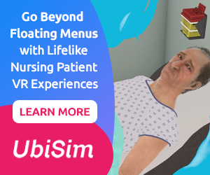 Go Beyond Floating Menus with Lifelike Nursing Patient VR Experiences