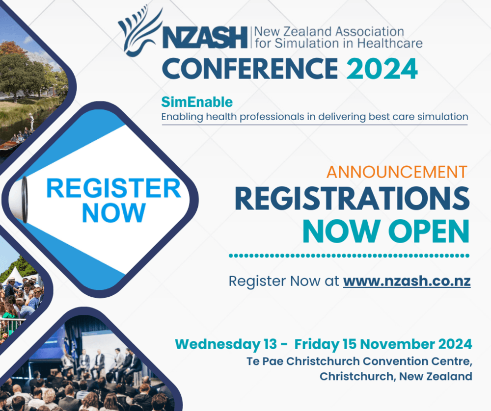 NZASH 2024: New Zealand’s November Clinical Simulation Conference Opens Registration