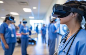 VR and AI Nursing Students Purdue University PCS Spark