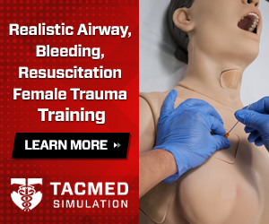 Female Trauma Simulator from TacMed Solutions