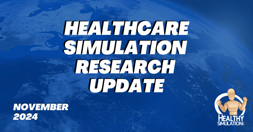 Healthcare Simulation Research Updates November 2024