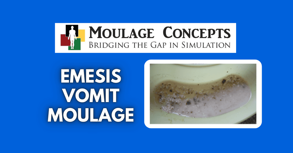 Emesis Vomit Moulage for Medical Simulation Experiences